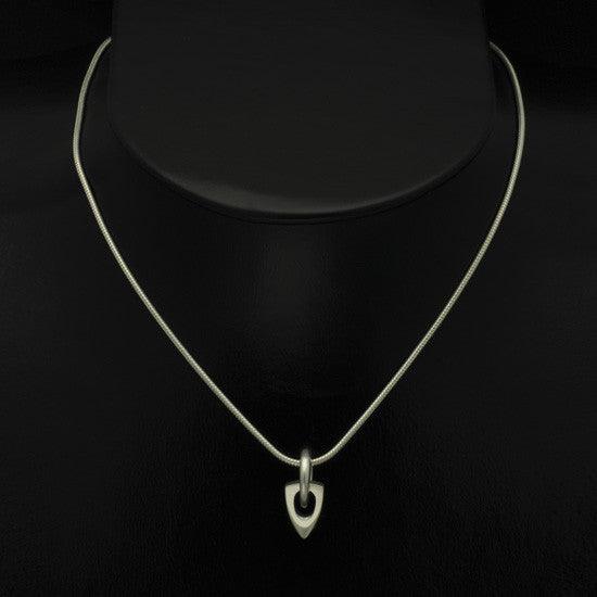 Idun silver pendant on snake chain IN56PL - Annika Rutlin