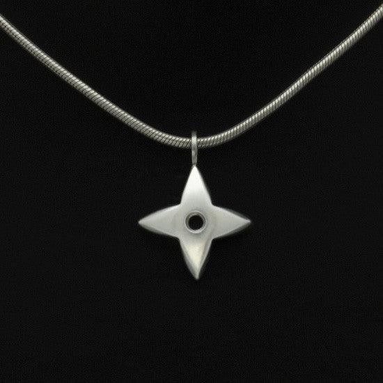 Aniara star pendant on snake chain SFP40Psn - Annika Rutlin