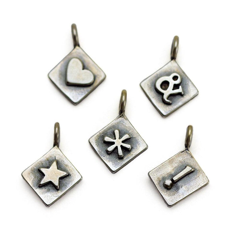 Alphabet Single Charm Symbol Necklace ASN - Annika Rutlin