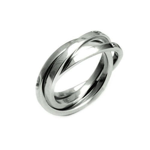 UR02 United silver russian wedding ring - Annika Rutlin